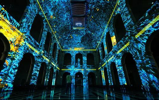 Info - Genesis au Palais de la Bourse Marseille : spectacle lumineux 